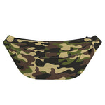 Army Green Camouflage Print Fanny Pack
