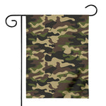 Army Green Camouflage Print House Flag