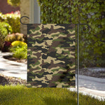 Army Green Camouflage Print House Flag