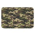 Army Green Camouflage Print Indoor Door Mat