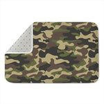 Army Green Camouflage Print Indoor Door Mat