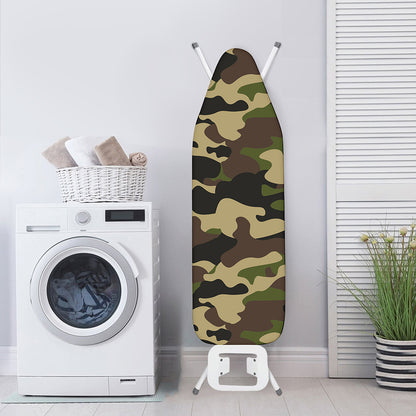 Army Green Camouflage Print Ironing Board Cover