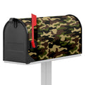 Army Green Camouflage Print Mailbox Cover