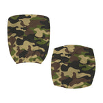 Army Green Camouflage Print Office Chair Cover