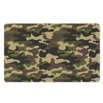 Army Green Camouflage Print Polyester Doormat