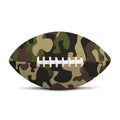 Army Green Camouflage Print Rugby Ball