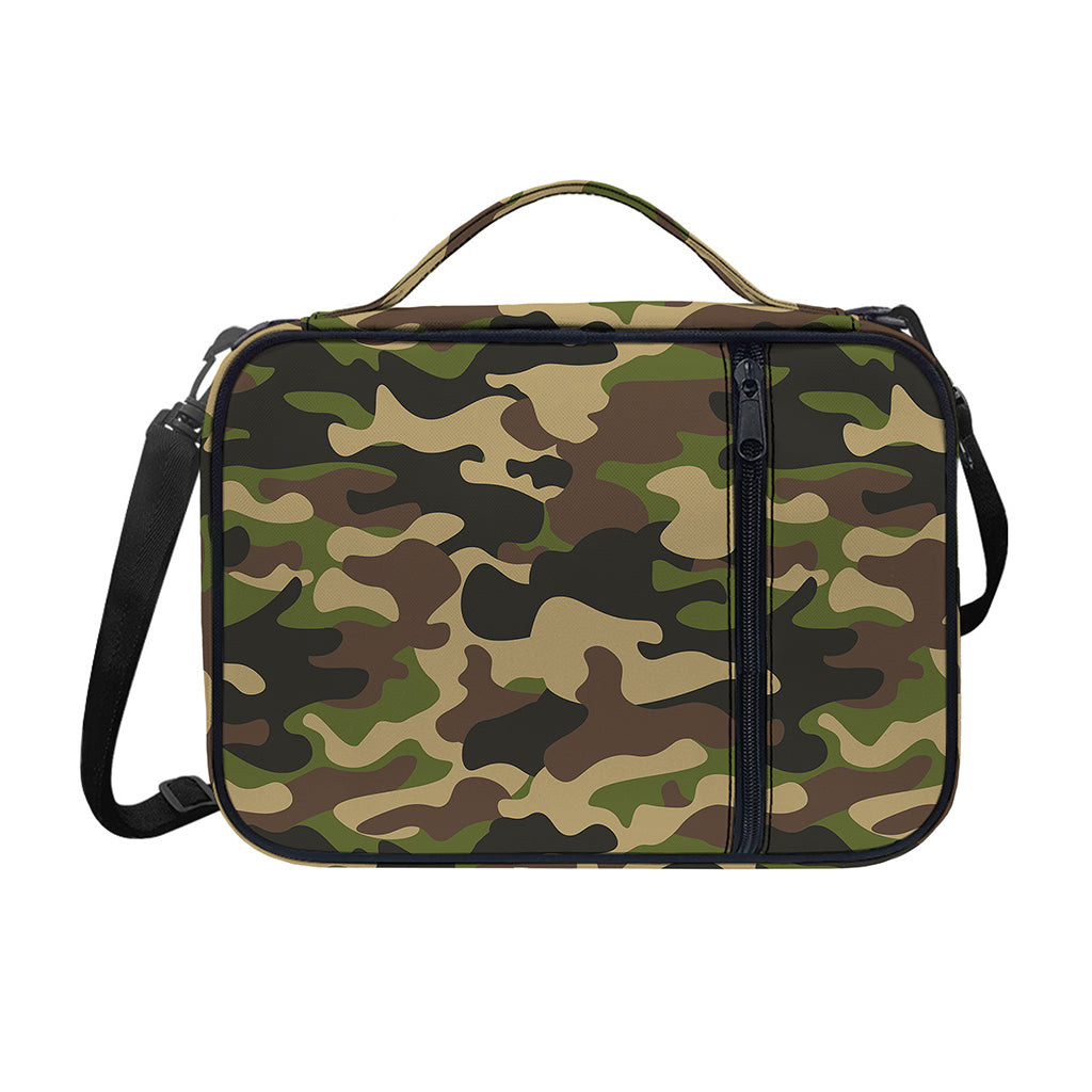 Army Green Camouflage Print Shoulder Strap Bible Bag