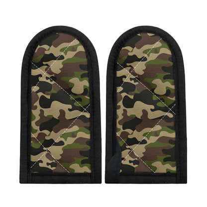 Army Green Camouflage Print Skillet Handle Cover