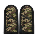 Army Green Camouflage Print Skillet Handle Cover