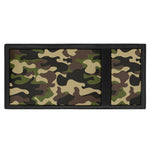 Army Green Camouflage Print Trifold Wallet