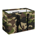 Army Green Camouflage Print Utility Tote Bag