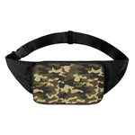 Army Green Camouflage Print Waist Bag