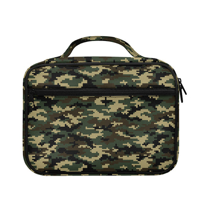 Army Green Digital Camo Pattern Print Briefcase Bible Bag