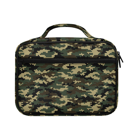 Army Green Digital Camo Pattern Print Briefcase Bible Bag
