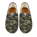 Army Green Digital Camo Pattern Print Casual Shoes