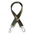 Army Green Digital Camo Pattern Print Dog Seat Belt