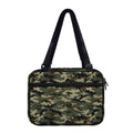 Army Green Digital Camo Pattern Print Double Strap Bible Bag