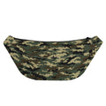 Army Green Digital Camo Pattern Print Fanny Pack