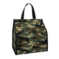 Army Green Digital Camo Pattern Print Insulated Lunch Tote
