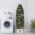 Army Green Digital Camo Pattern Print Ironing Board Cover