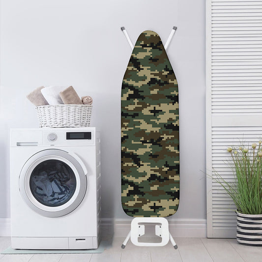 Army Green Digital Camo Pattern Print Ironing Board Cover