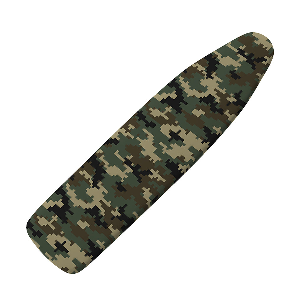 Army Green Digital Camo Pattern Print Ironing Board Cover