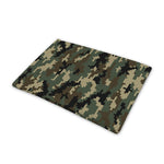Army Green Digital Camo Pattern Print Pet Cooling Mat Cover