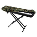Army Green Digital Camo Pattern Print Piano Keyboard Cover