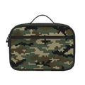 Army Green Digital Camo Pattern Print Portable Lunch Bag