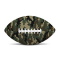 Army Green Digital Camo Pattern Print Rugby Ball
