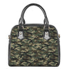 Army Green Digital Camo Pattern Print Shoulder Handbag