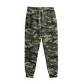 Army Green Digital Camo Pattern Print Sweatpants