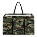 Army Green Digital Camo Pattern Print Utility Tote Bag