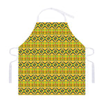 Asante Kente Pattern Print Adjustable Apron