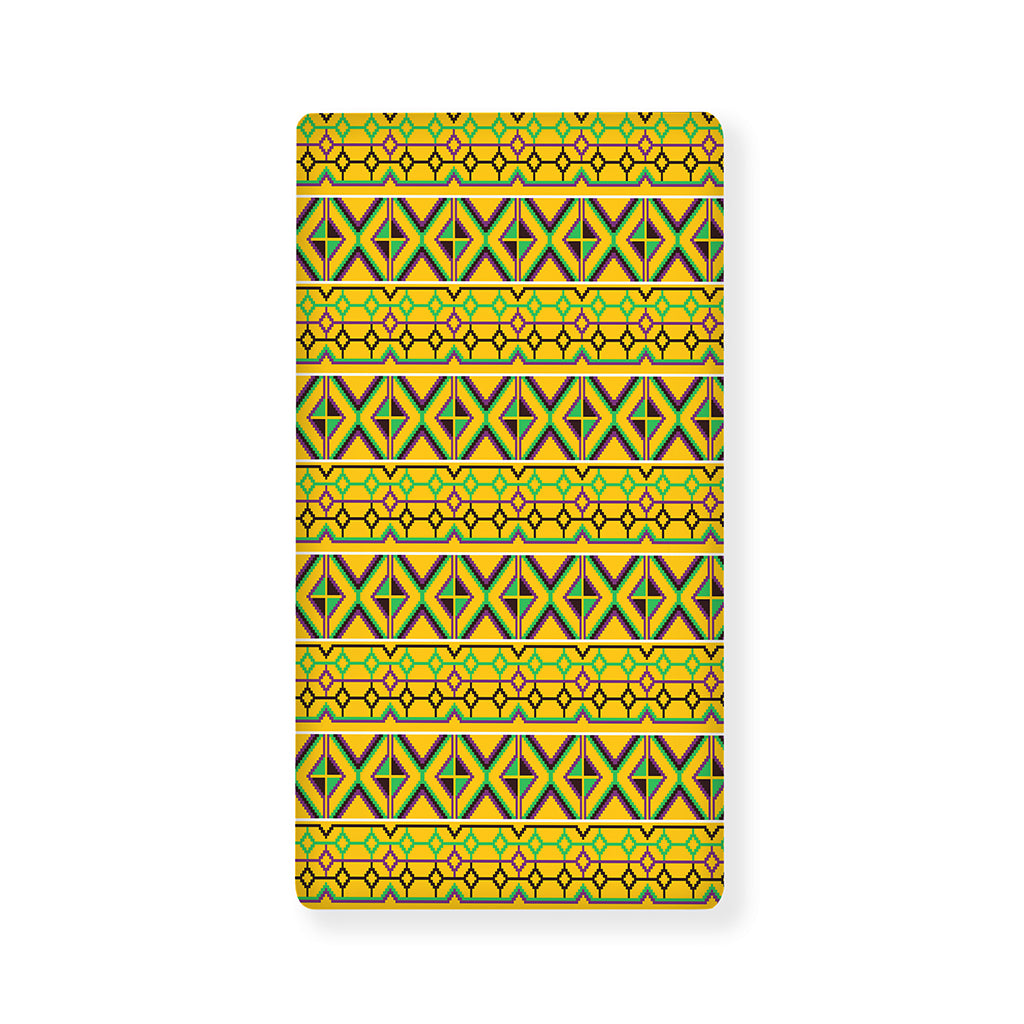 Asante Kente Pattern Print Baby Crib Sheet