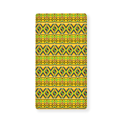 Asante Kente Pattern Print Baby Crib Sheet