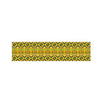 Asante Kente Pattern Print Bed Runner