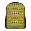 Asante Kente Pattern Print Casual Backpack