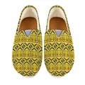 Asante Kente Pattern Print Casual Shoes
