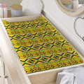 Asante Kente Pattern Print Changing Pad Cover