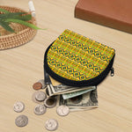 Asante Kente Pattern Print Coin Purse