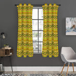 Asante Kente Pattern Print Curtain