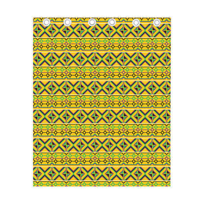 Asante Kente Pattern Print Curtain