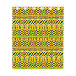 Asante Kente Pattern Print Curtain