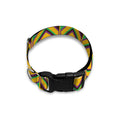 Asante Kente Pattern Print Dog Collar