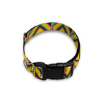 Asante Kente Pattern Print Dog Collar