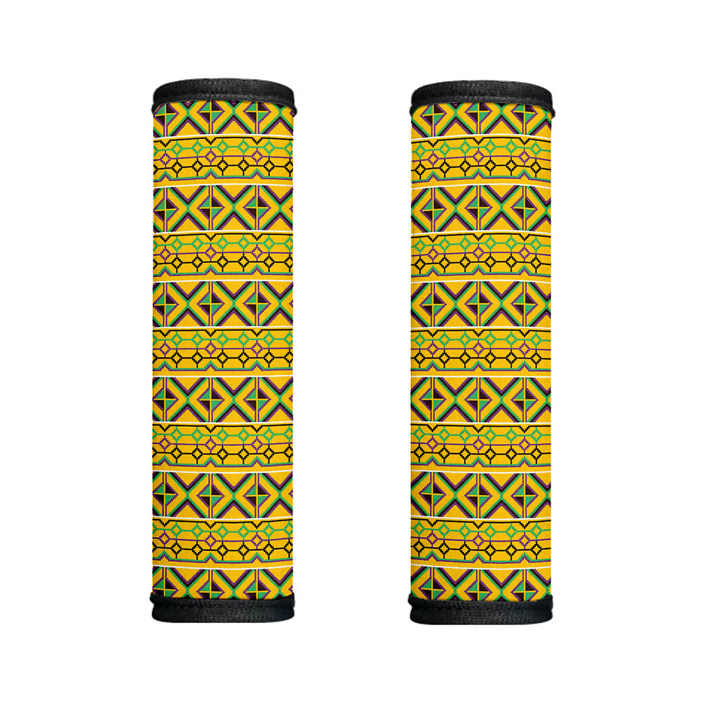 Asante Kente Pattern Print Handle Covers