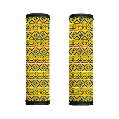 Asante Kente Pattern Print Handle Covers