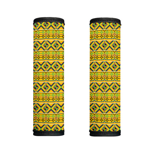 Asante Kente Pattern Print Handle Covers