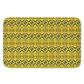 Asante Kente Pattern Print Indoor Door Mat